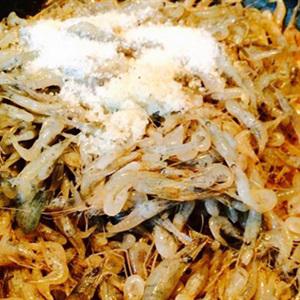 Cách làm gỏi bông điên điển trộn tép