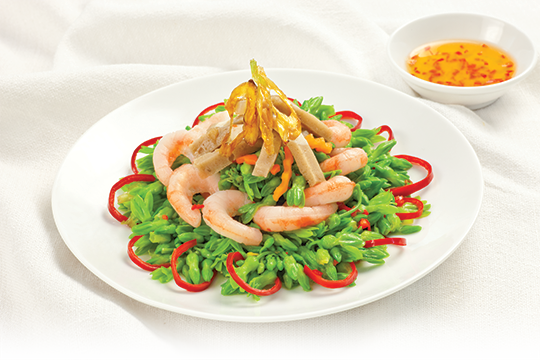 Gỏi bông thiên lý chay