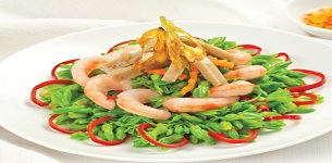 Gỏi bông thiên lý chay