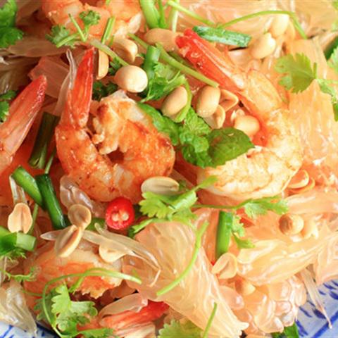 Cách làm gỏi bưởi