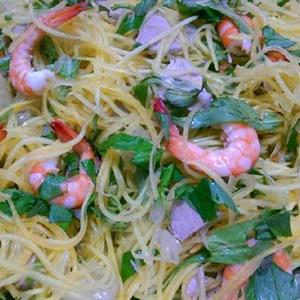 Cách làm gỏi bưởi đu đủ tôm thịt