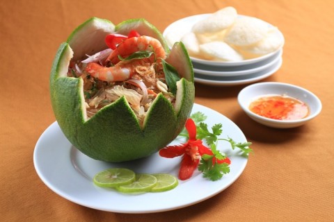 Gỏi bưởi hải sản