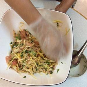 Cách làm gỏi bưởi trộn thịt gà