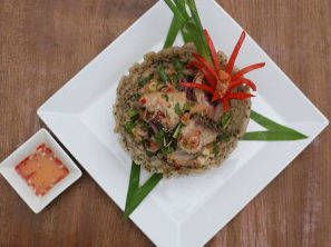 Gỏi cá giòn bánh tráng nướng