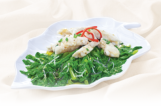 Gỏi cá hấp kiểu Nhật