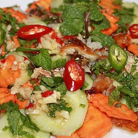 Cách làm gỏi cá khô
