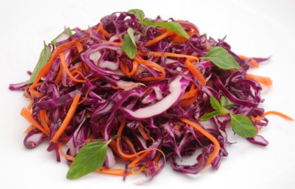 Gỏi cải bắp tím