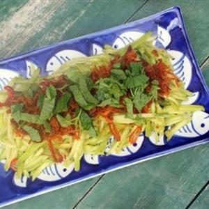 Cách làm gỏi cóc khô bò