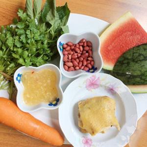 Cách làm gỏi cùi dưa hấu thịt gà