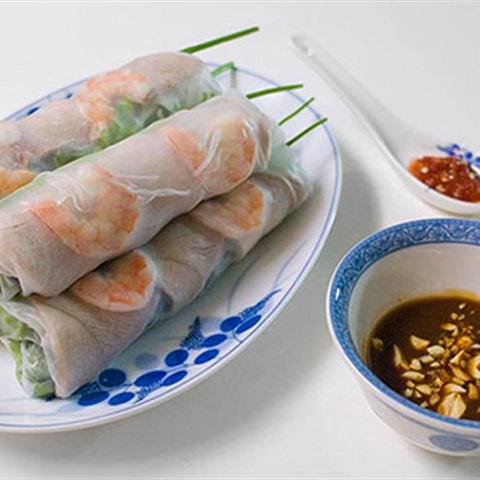 Cách làm gỏi cuốn nhân tôm