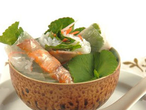 Gỏi cuốn rau má