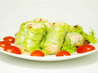 Gỏi cuốn salad cá ngừ