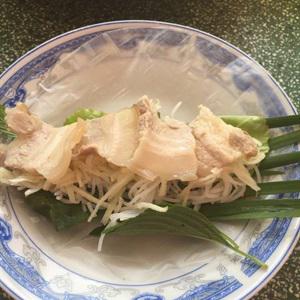 Cách làm gỏi cuốn thịt ba chỉ