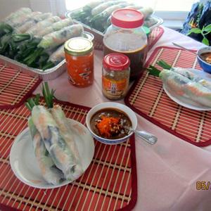 Cách làm gỏi cuốn tôm kiểu mới