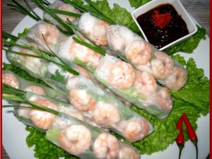 Gỏi cuốn tôm thịt
