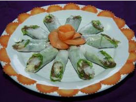Gỏi cuốn tôm thịt Ngự Bình