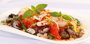 Gỏi đu đủ ba khía