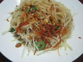 Gỏi đu đủ bò khô