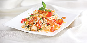 Gỏi đu đủ khô cá lóc