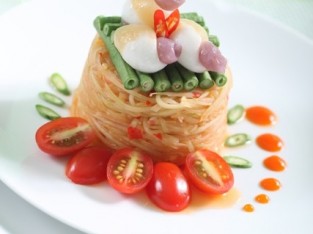 Gỏi đu đủ ốc sên