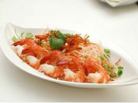 Gỏi đu đủ tôm đất