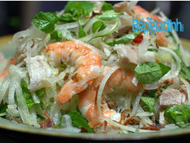 Gỏi đu đủ tôm thịt