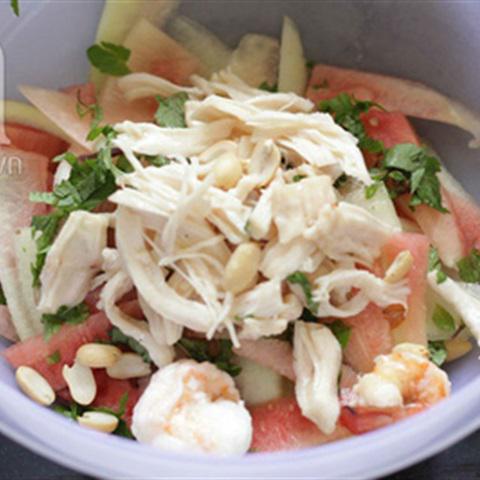 Cách làm gỏi dưa hấu