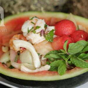 Cách làm gỏi dưa hấu