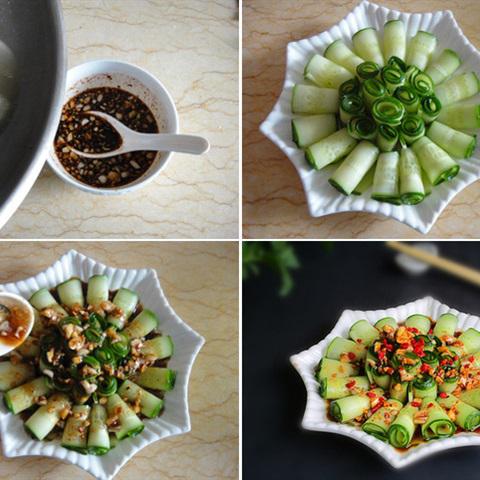 Cách làm gỏi dưa leo