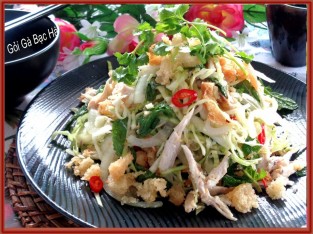 Gỏi gà bạc hà