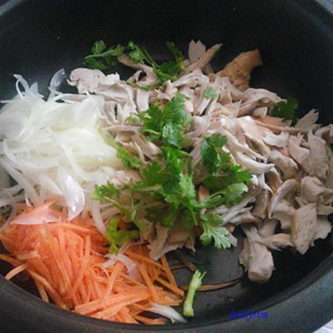 Cách làm gỏi gà chay