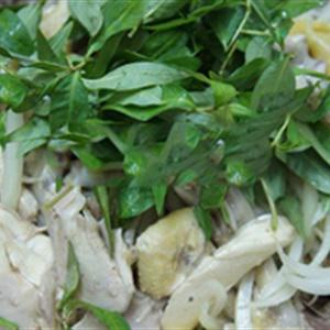 Cách làm gỏi gà trộn mọi