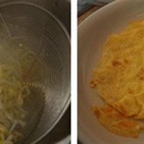 Cách làm gỏi giá đỗ trộn trứng