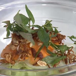 Cách làm gỏi khổ qua tôm tươi