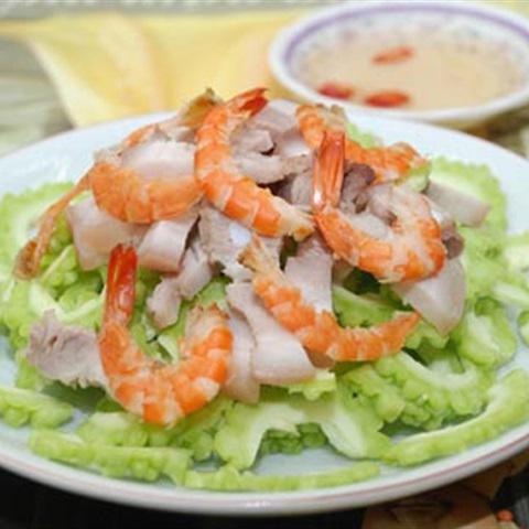 Cách làm gỏi khổ qua trộn tôm thịt
