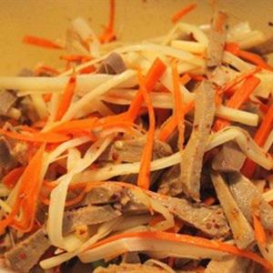 Cách làm gỏi lưỡi heo trộn ngó sen