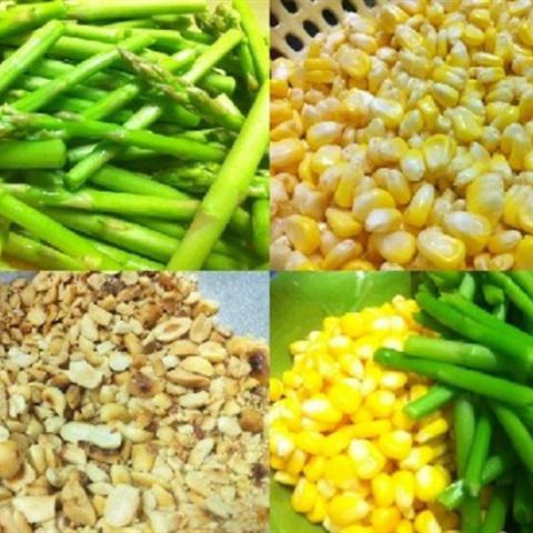 Cách làm gỏi măng tây bắp ngọt