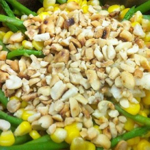 Cách làm gỏi măng tây bắp ngọt