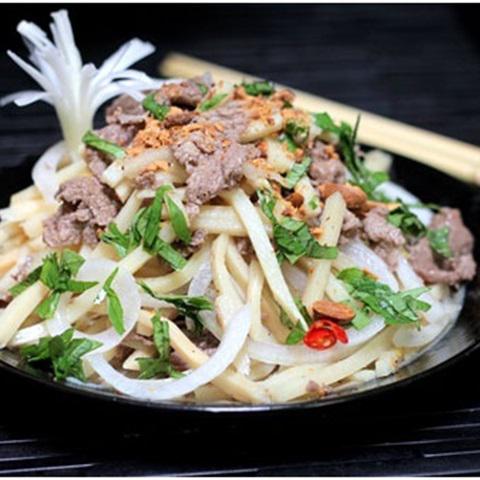 Cách làm gỏi măng tươi trộn thịt bò