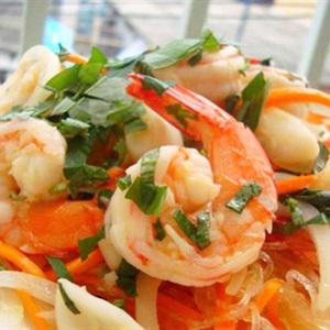 Cách làm gỏi miến hải sản