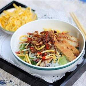 Cách làm gỏi miến trộn khô mực