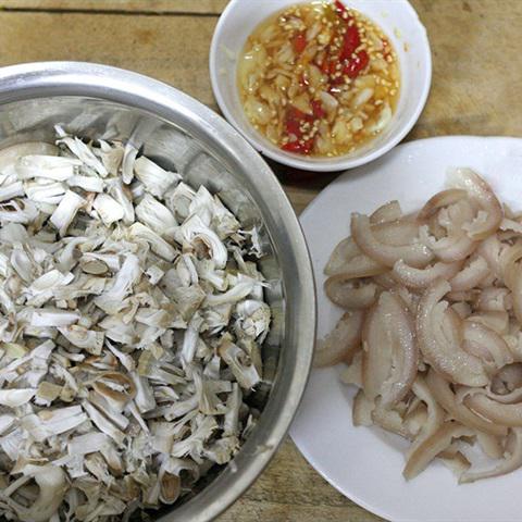 Cách làm gỏi mít da heo