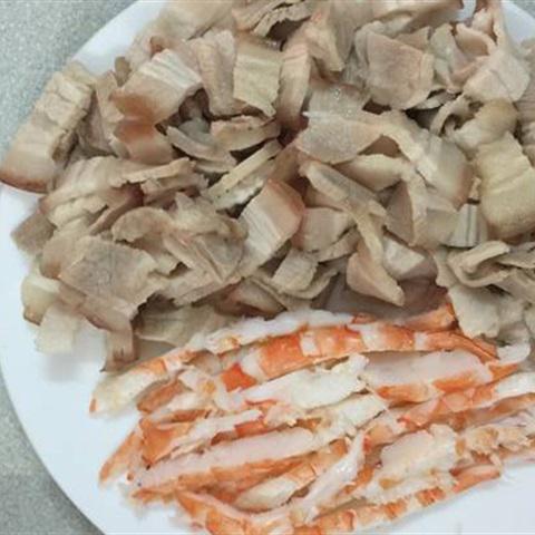 Cách làm gỏi mít non thịt heo