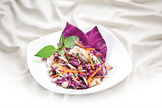 Gỏi mực bắp cải