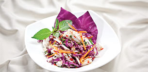 Gỏi mực bắp cải