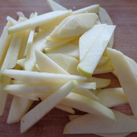 Cách làm gỏi mực táo xanh