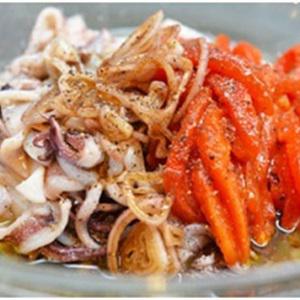 Cách làm món gỏi mực trộn chua cay