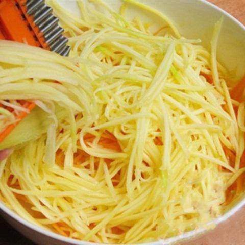 Cách làm gỏi mực xoài xanh