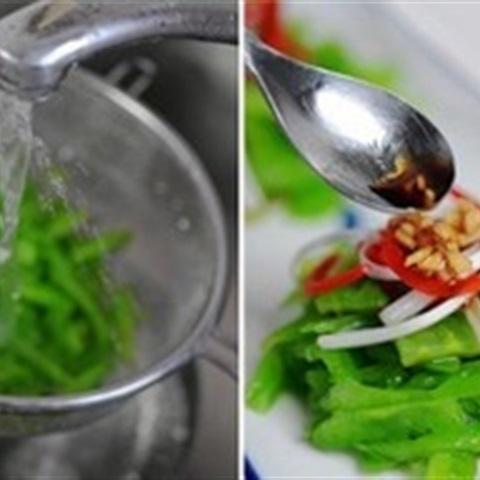 Cách làm gỏi mướp đắng