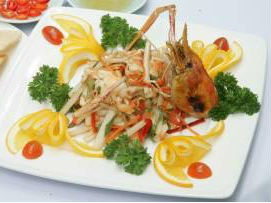 Gỏi ngó sen tôm càng